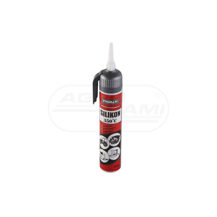 Silikon czerwony wysokotemperaturowy PROFESSIONAL CX80 210 g CAMPRESIL RED