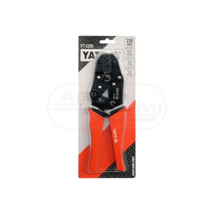 Szczypce do zaciskania konektorów YATO 0,5-6,0mm2 YT2300