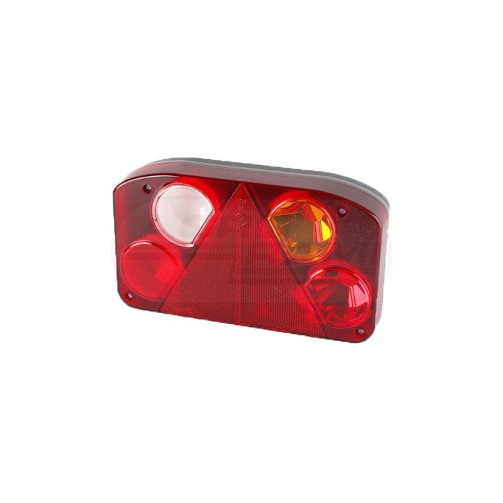 Lampa zespolona tylna prawa z trójkątem odblaskowym HOR68 (bez światła przeciwmgielnego i oświetlenia tablicy rejestracyjnej) LZ