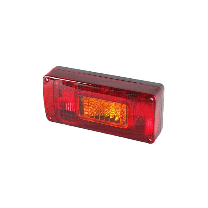 Lampa zespolona tylna prawa z pomarańczowym kierunkowskazem i światłem przeciwmgłowym LZT 340 HORPOL