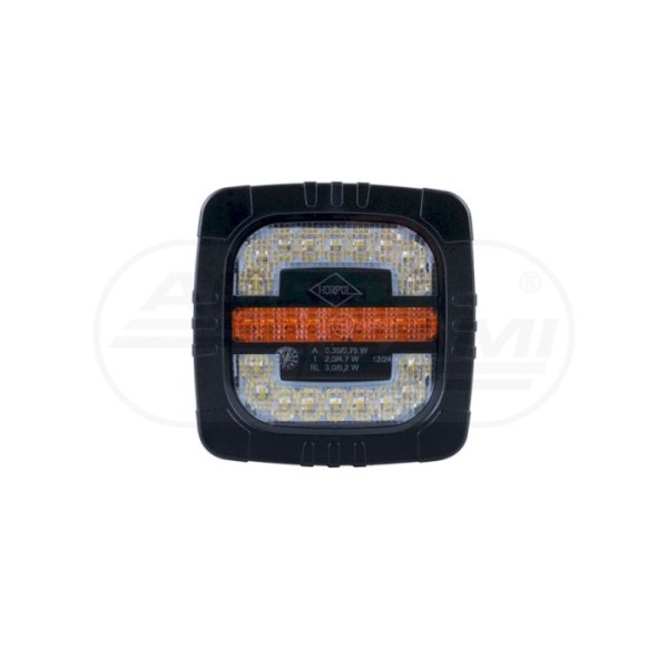 Lampa zespolona przednia ROCA HOR 120A (światło pozycyjne przednie do jazdy dziennej i kierunku)