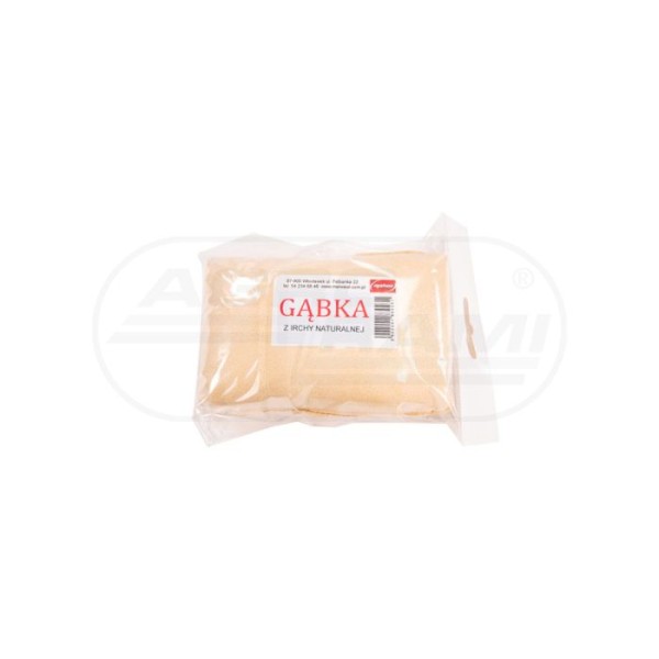 Gąbka z irchy naturalnej