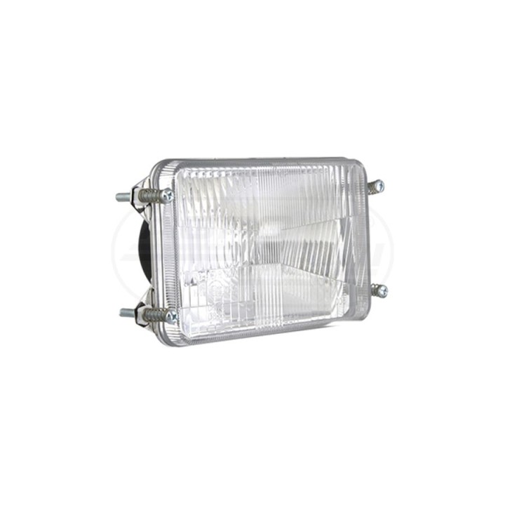 Reflektor przedni 189007 , 189008 , 189008R ,  WYMIARY: 167,1x106,7 MM PARAMETRY : 12V60 / 65W / H4 RE.27051 WESEM