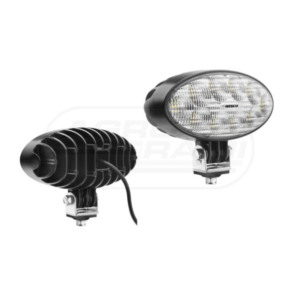 Lampa robocza owalna  LED 60 4000lm 1224V+przew.0.5m