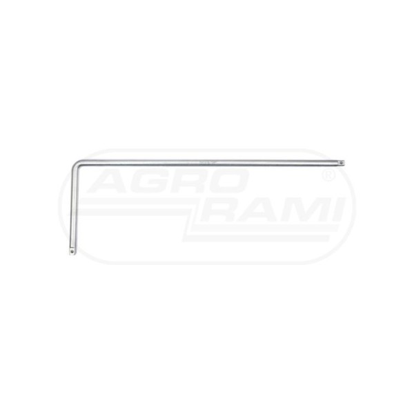 Pokrętlo typu "L" CrV 1/2" 600x200mm