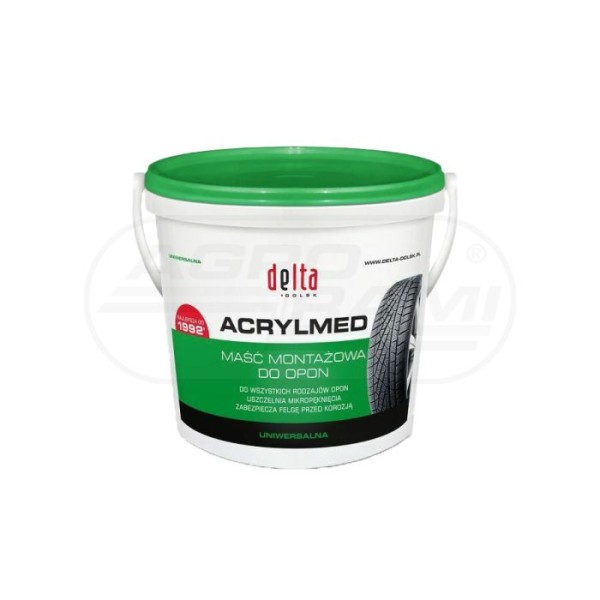 Pasta do montażu opon DELTA Acrylmed (ZIELONA) 4kg