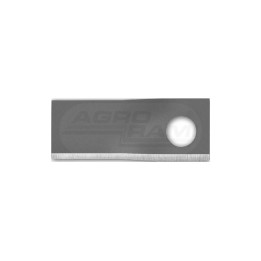 Nożyk zwichrowany 100x48x4 Fi 21 mm - paczka 25 sztuk R-434978/100 PRAWY GERPOL