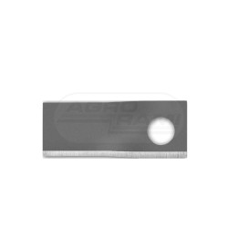 Nożyk zwichrowany 100x48x4 Fi 21 mm - paczka 25 sztuk R-434977/100 LEWY GERPOL