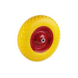 Koło ogumione fi 16 mm FF2107PU 4,00X8 (PEŁNE)