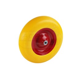 Koło ogumione fi 16 mm FF2108 PU 4,00X8 (PEŁNE)