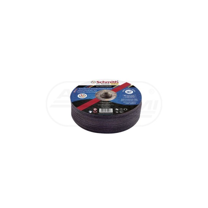 Tarcza do cięcia metalu Schmith 125 x 1,0 mm S41A-02 SCHMITH
