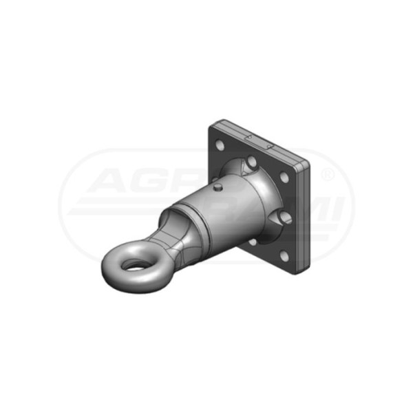 Zaczep flanszowy Fi50 obrotowy , 145x145 Scharmueller