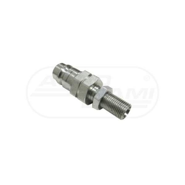 Szybkozłącze hydrauliczne wtyczka long M16x1,5 gwint zewnętrzny EURO