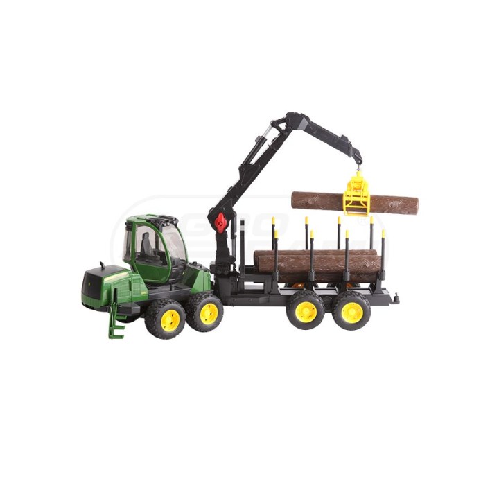 Traktor John Deere 1210E Forwarder i akcesoriami Bruder 02133 BR02133 BRUDER