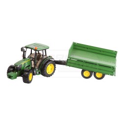 Traktor John Deere 5115M z przyczepą wywrotem Bruder 02108 BR02108 BRUDER