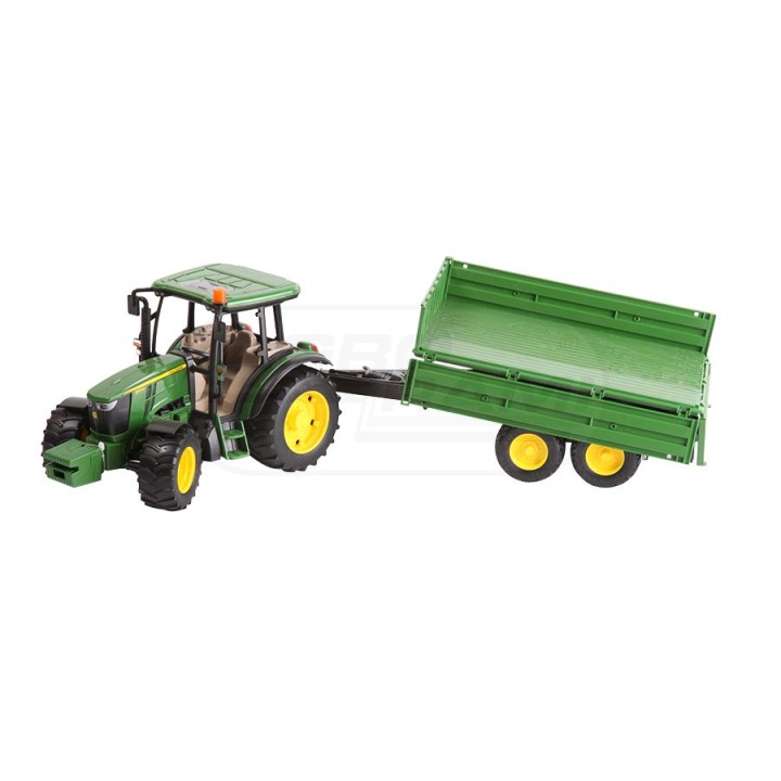 Traktor John Deere 5115M z przyczepą wywrotem Bruder 02108 BR02108 BRUDER
