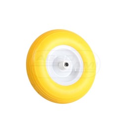 Koło ogumione fi 16mm FF1082 PU 4,00X6