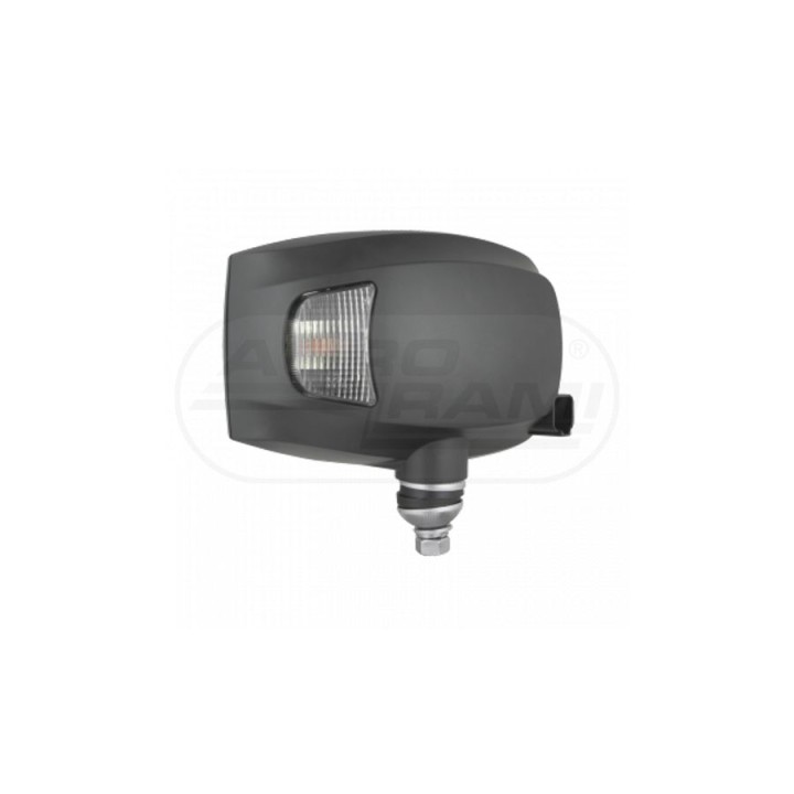 Reflektor przedni prawy H4 12V 4f 225x150x120 z dolnym mocowaniem WESEM RGV1B.52411 RGV1B.52411/PRAWY