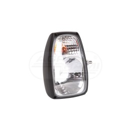 Reflektor przedni lewy  h4 4f  l-225x150+obudowa z dolnym moco. RGV1B.52401/LEWY WESEM