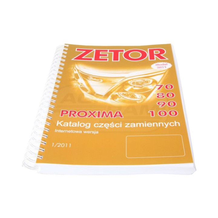 Katalog PRX 70-100 222212585 Zetor