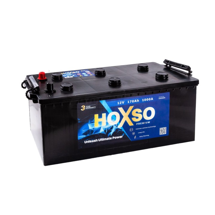 Akumulator 12V 170AH 1000A 3 lata gwarancji 12V170AH1000A HOXSO