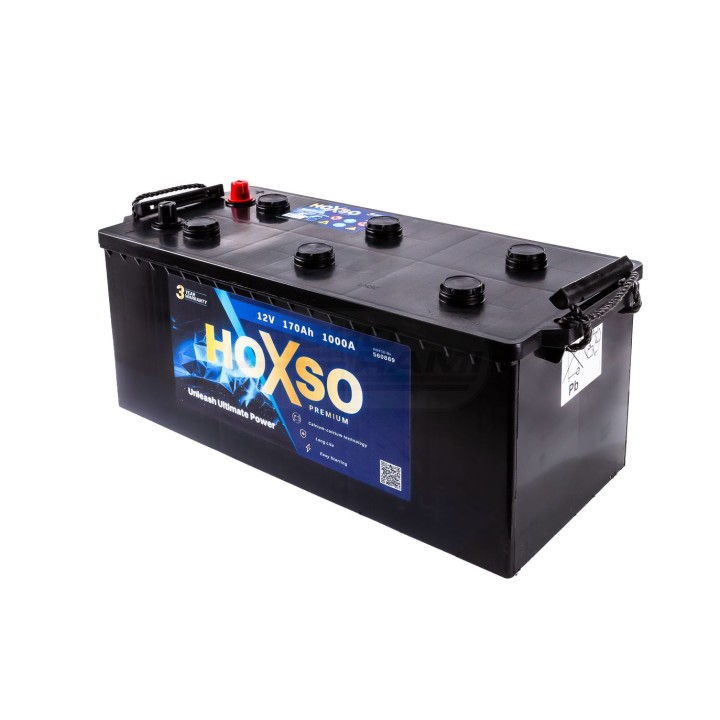 Akumulator 12V 170AH 1000A 3 lata gwarancji 12V170AH1000A HOXSO