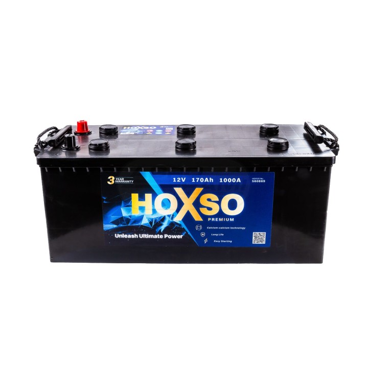 Akumulator 12V 170AH 1000A 3 lata gwarancji 12V170AH1000A HOXSO