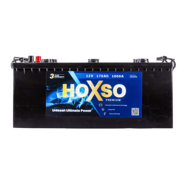 Akumulator 12V 170AH 1000A 3 lata gwarancji 12V170AH1000A HOXSO