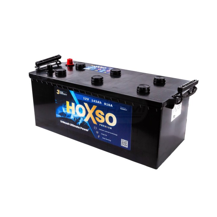 Akumulator 12V 143AH 910A 3 lata gwarancji 12V143AH910A HOXSO