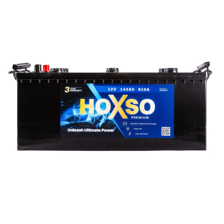 Akumulator 12V 143AH 910A 3 lata gwarancji 12V143AH910A HOXSO