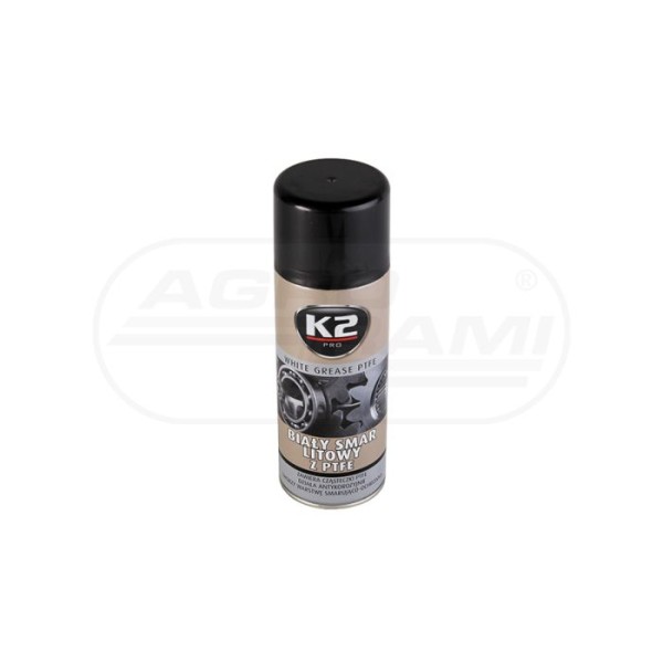 SMAR BIAŁY LITOWY Z PTFE K2 W-121 (chroni przed korozją)