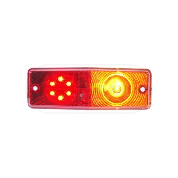 Lampa zespolona tylna, 12V-24V + przewody 200cm YLY-S 4x0,75mm2, diody