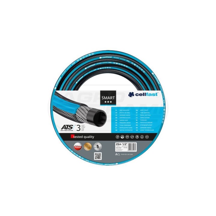 Wąż ogrodowy SMART ATSV™ 3/4” 25 m 13-120 Cellfast