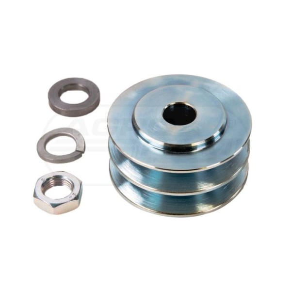 KOŁO PASOWE ALTER. 2 PASKI 2X13 MM  FI-75MM 62924-43