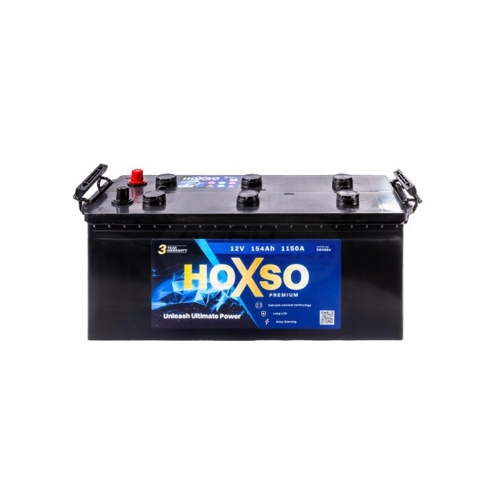 Akumulator 12V 154AH 1150A 3 lata gwarancji 12V154AH1150A HOXSO