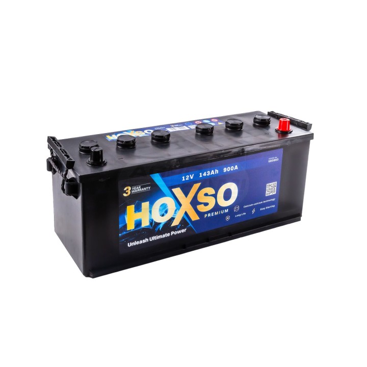 Akumulator 12V 143AH 900A 3 lata gwarancji 12V143AH900A HOXSO