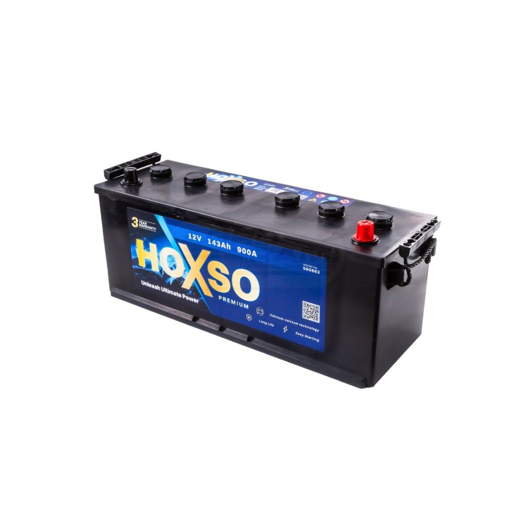 Akumulator 12V 143AH 900A 3 lata gwarancji 12V143AH900A HOXSO