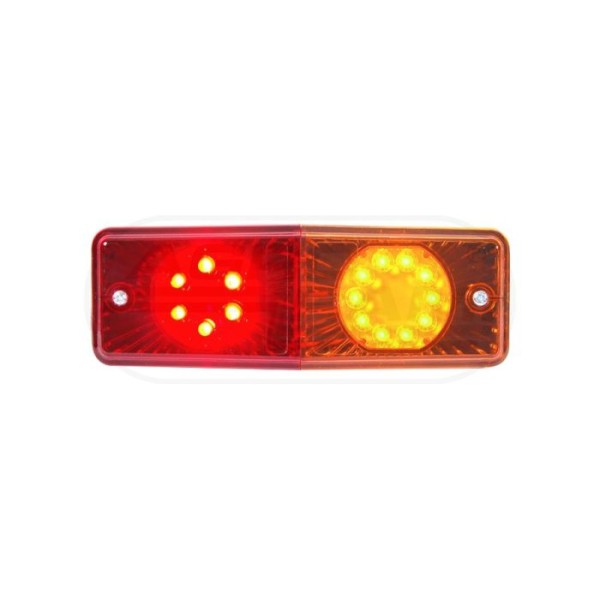 Lampa zespolona tylna, 12V-24V + przewody 200cm YLY-S 4x0,75mm2, diody