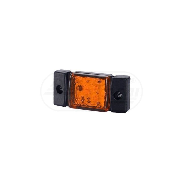 Lampa obrysowa Horpol 40 diodo 12/24V Żółta LD141 HORPOL