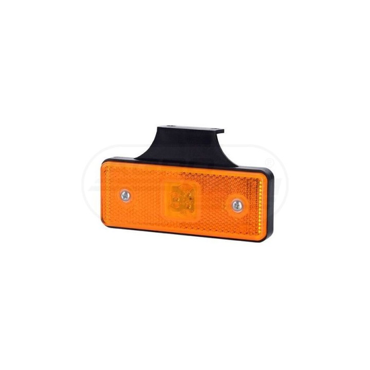 Lampa obrysowa prostokatna z odblaskiem 12/24V z wieszakiem z mocowanie, za lampą LD161 HORPOL