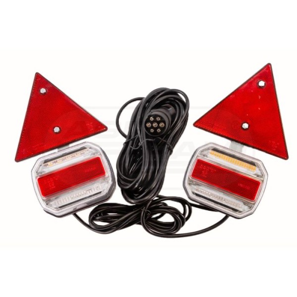 Lampa zespol.LED z kier.dynamicznym + trójkąt