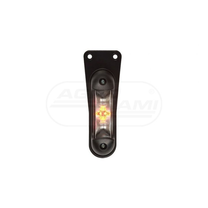 Lampa obrysowa biało-pomarańczowo-czerwona wisząca LD2167 HORPOL