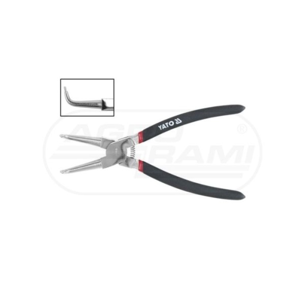 Szczypce segera 150mm wewnętrzne wygiete