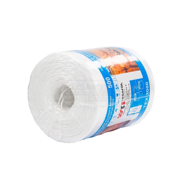 Sznurek rolniczy TEX1000 polipropylenowy 2000mb TEGAFOL TEX1000-1000 2000MB