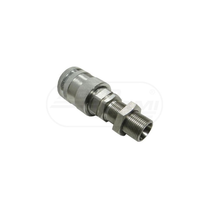 Szybkozłącze hydrauliczne gniazdo long M22x1,5 gwint zewnętrzny EURO PUSH-PULL 9100822GL ISO 7241-A WARYŃSKI Waryński