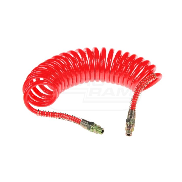 Przewód spiralny PUR M22 /czerwony/ PBC003 4,5M