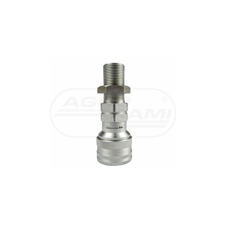 Szykozłącze hydrauliczne gniazdo long M22x1,5 gwint zewnętrzny EURO 9100822GL ISO 7241-A WARYŃSKI Waryński