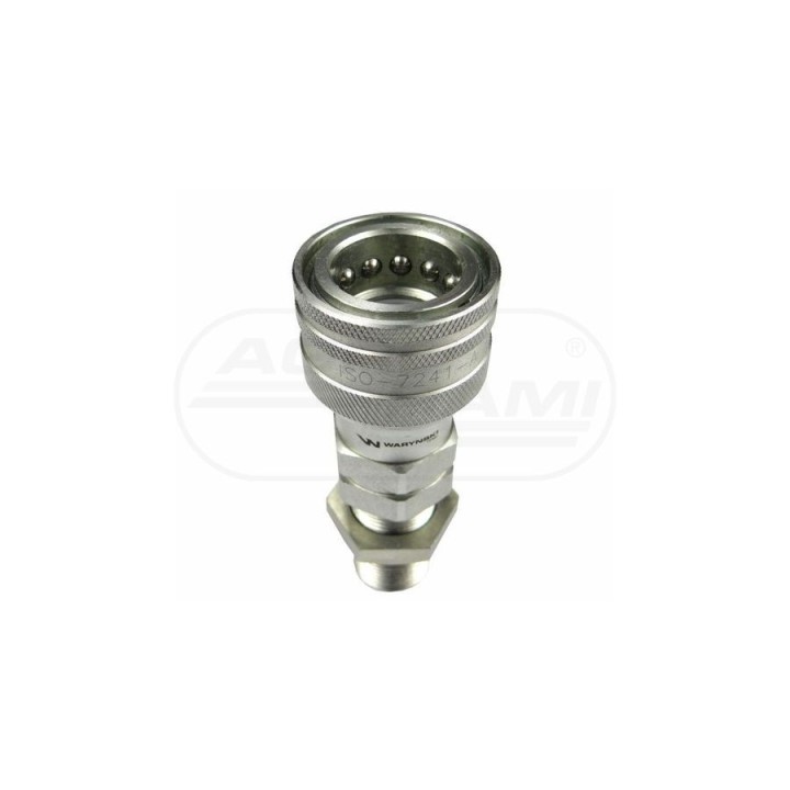 Szykozłącze hydrauliczne gniazdo long M22x1,5 gwint zewnętrzny EURO 9100822GL ISO 7241-A WARYŃSKI Waryński