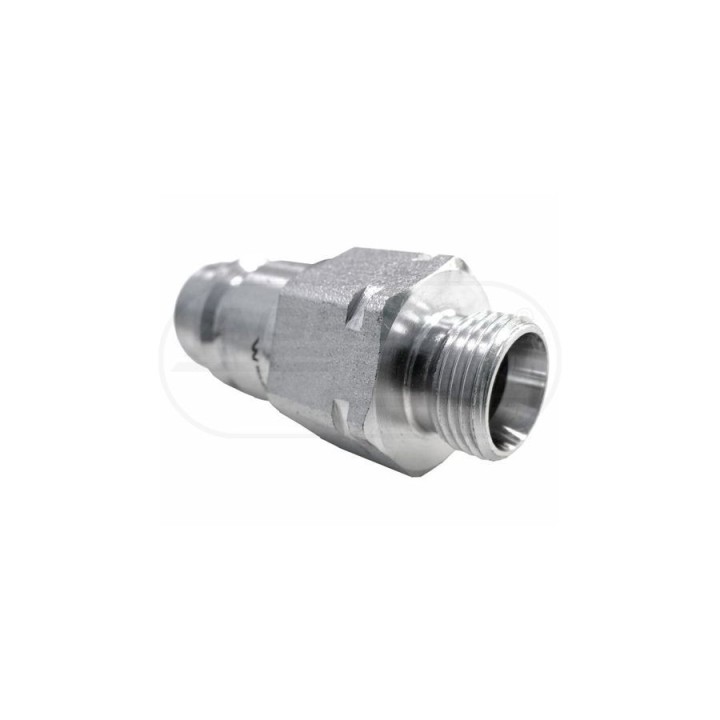 Szybkozłącze hydrauliczne wtyczka M18x1,5 gwint zewnętrzny EURO 9100818W ISO 7241-A WARYŃSKI Waryński