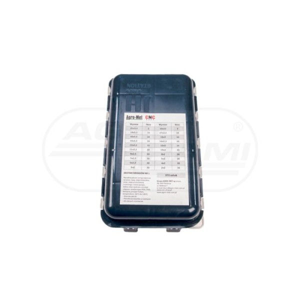 Zestaw oringów 375szt